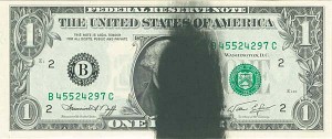 Paper Money Error - Serious Ink Smear